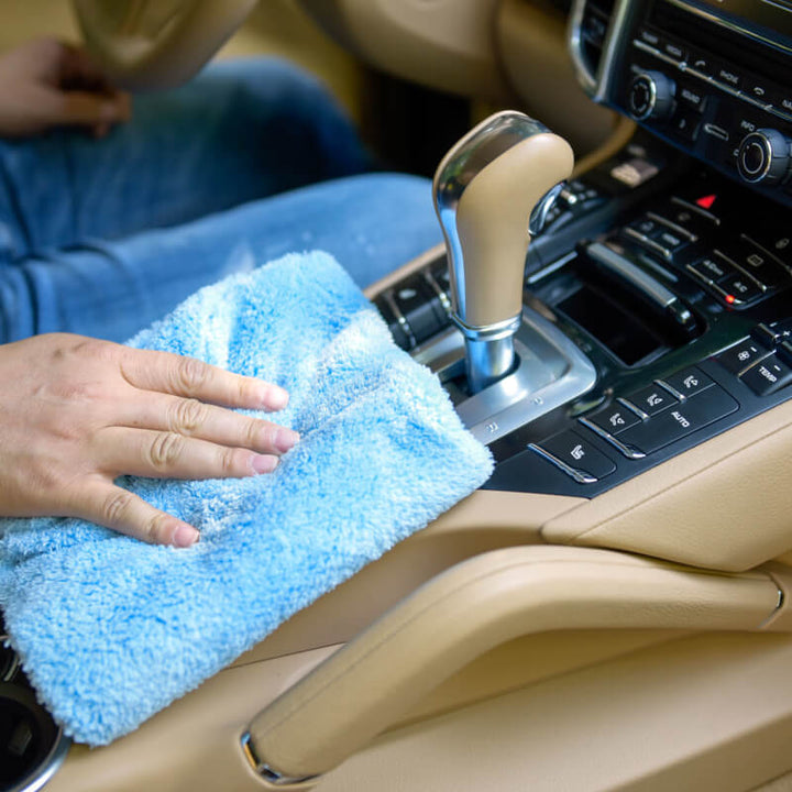 24 Pcs Edgeless Coral Fleece Microfiber Towel (16"x16", 450GSM, ) - CarCarez Auto Detailing Products and Car Wash Supplies