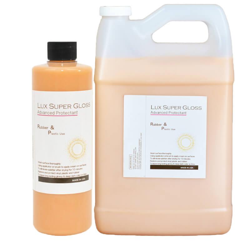 Gloss and Durable Rubber & Plastic Protectant - CarCarez Auto Detailing Products and Car Wash Supplies