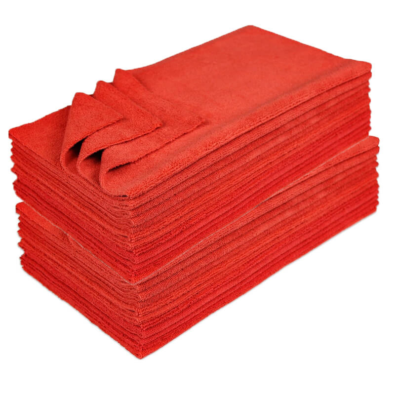Edgeless Microfiber Towel (16"x16", 380GSM) - CarCarez Auto Detailing Products and Car Wash Supplies