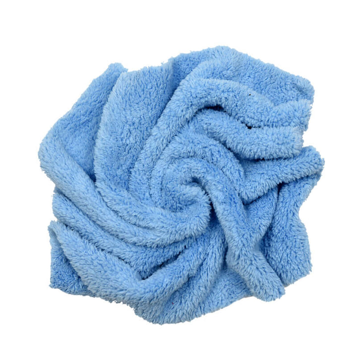 24 Pcs Edgeless Coral Fleece Microfiber Towel (16"x16", 450GSM, ) - CarCarez Auto Detailing Products and Car Wash Supplies