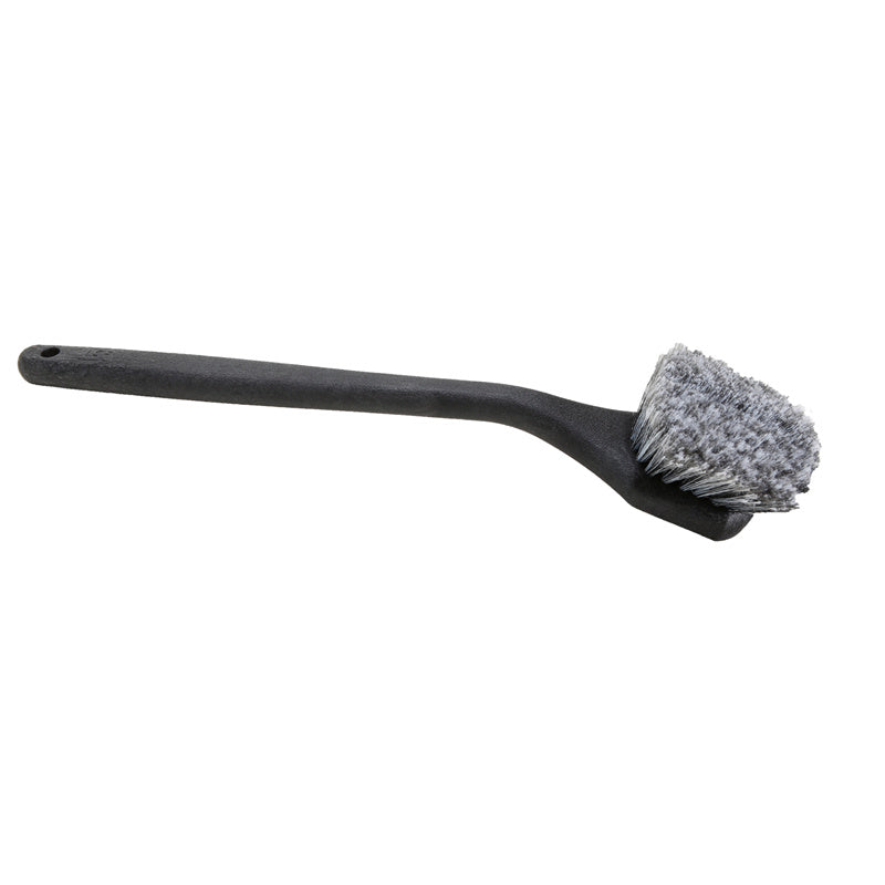 Long Handle Feathered Bristle Angled Scrub Brush - CarCarez Auto Detailing Products and Car Wash Supplies