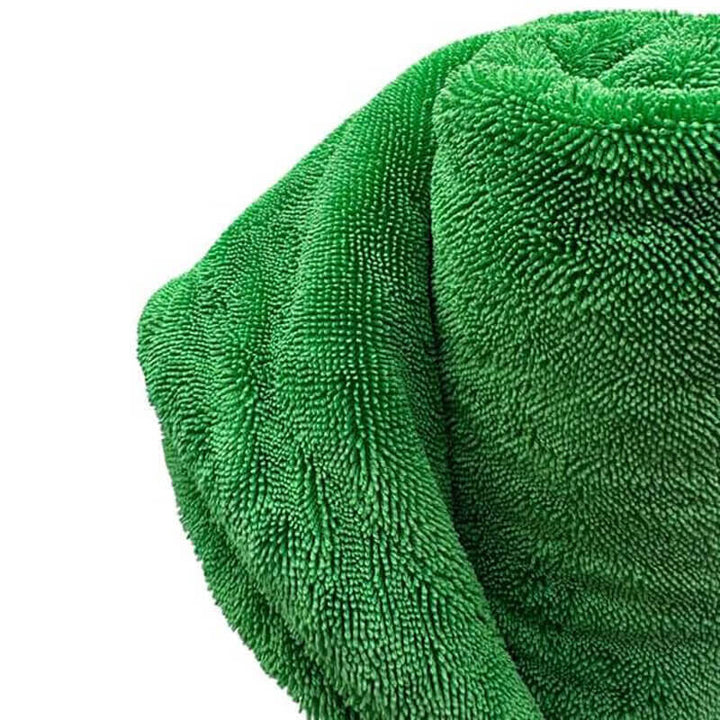 Green Goblin Twisted Loop Dual-Force Microfiber Drying Towel - CarCarez Auto Detailing Products and Car Wash Supplies