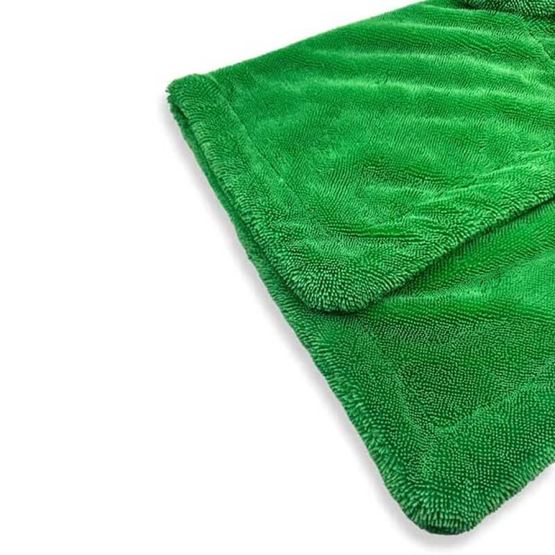 Green Goblin Twisted Loop Dual-Force Microfiber Drying Towel - CarCarez Auto Detailing Products and Car Wash Supplies