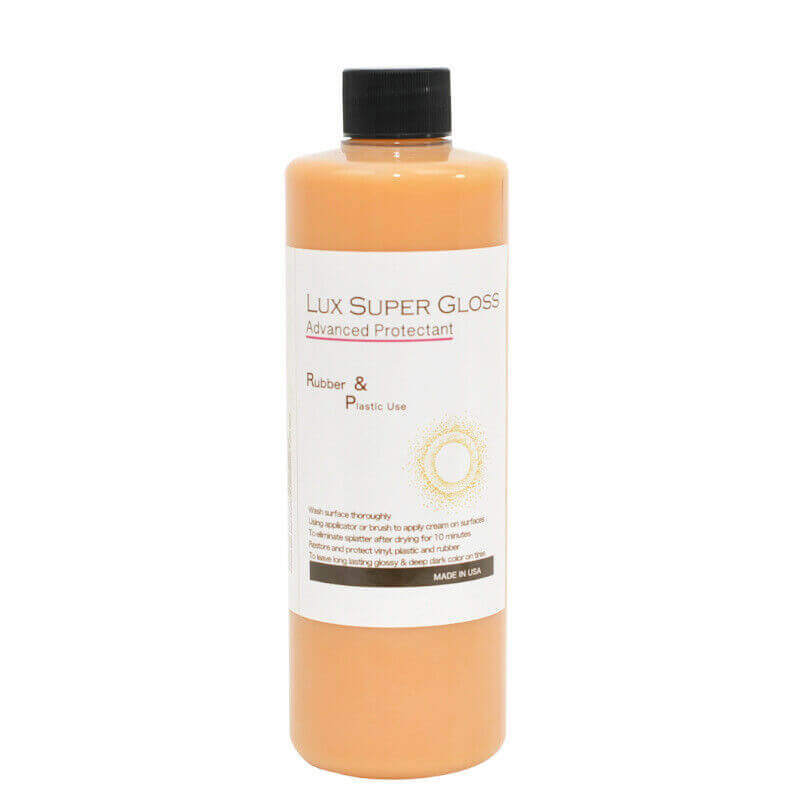 Gloss and Durable Rubber & Plastic Protectant - CarCarez Auto Detailing Products and Car Wash Supplies