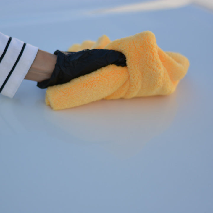 Car Wash & Wax Kit (5 items) - CarCarez Auto Detailing Products and Car Wash Supplies CarCarez Microfiber towel