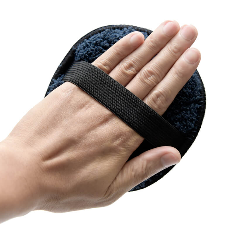 Dual-Faced Wax Polish Pad Applicator with Strap carcarez product with feature