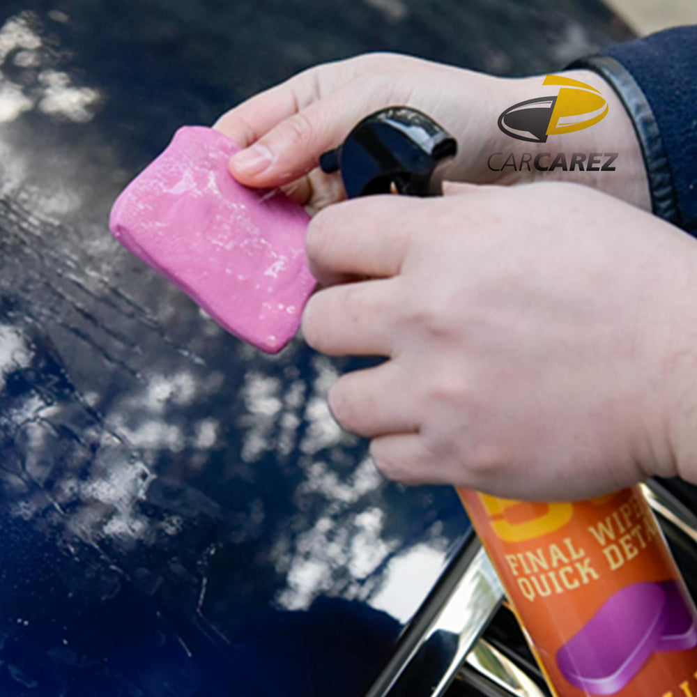 4 Pack of 50 gram (200 grams) Auto Detailing Clay Bar Aggressive Grade Red - CarCarez Professional Auto Detailing and Cleaning Products