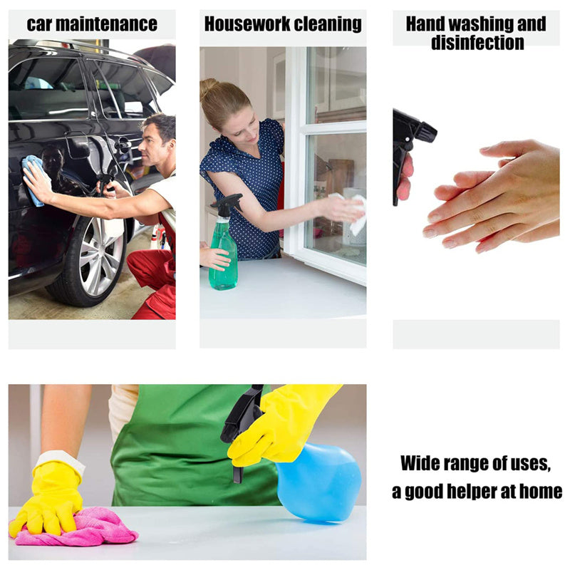 Premium Trigger Sprayer w. 8" Tube - 28/400 Thread (Pack of 6) - CarCarez Auto Detailing Products and Car Wash Supplies