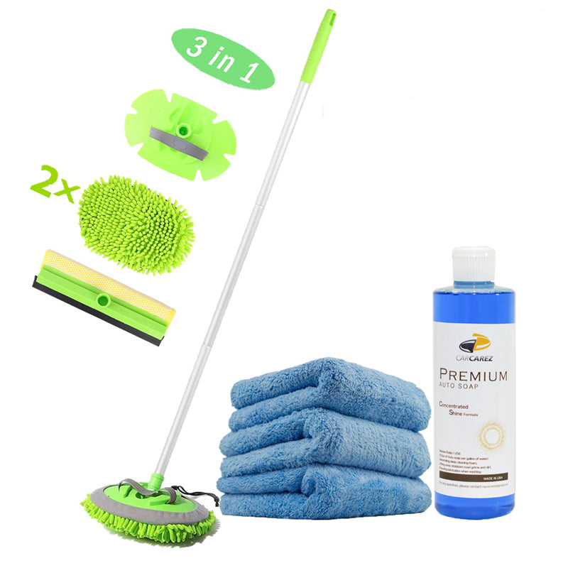 car wash kit 1 - CarCarez Auto Detailing Products and Car Wash Supplies