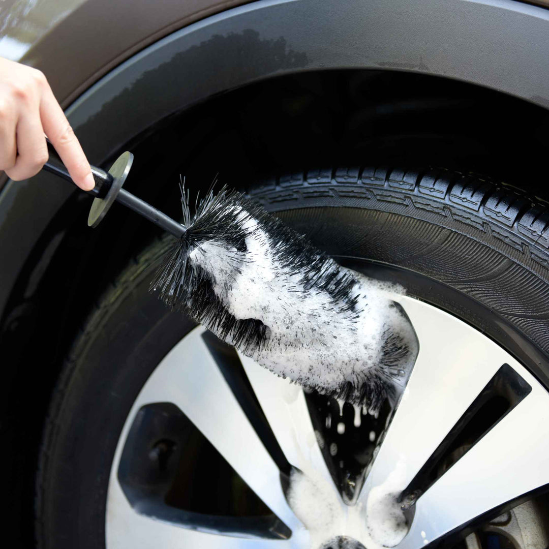 18" Flexible Wheel Spoke Brush w. Flexi Handle - CarCarez Professional Auto Detailing and Cleaning Products