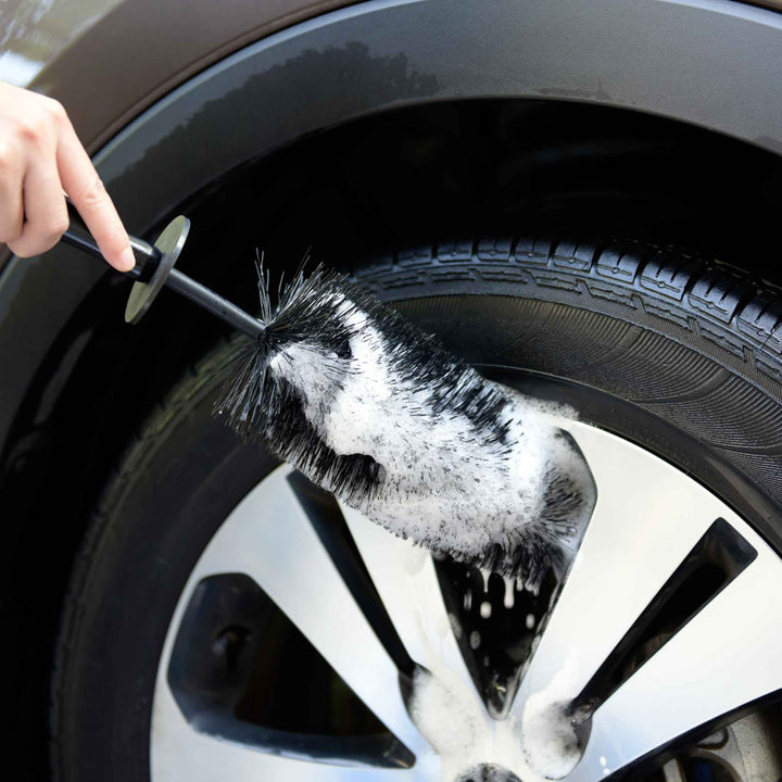 18" Flexible Wheel Spoke Brush w. Flexi Handle - CarCarez Professional Auto Detailing and Cleaning Products