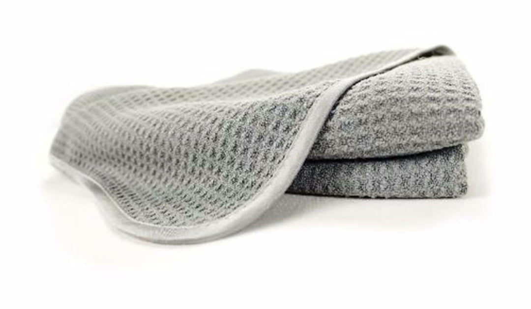 Waffle Weave Microfiber Towel (25"x36", 380GSM) - CarCarez Auto Detailing Products and Car Wash Supplies