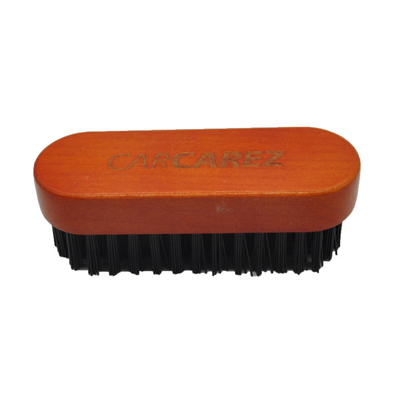 Premium Leather & Textile Detailing Brush (Upholstery, Carpet, Pigmented Leather, Alcantara & More) - CarCarez Auto Detailing Products and Car Wash Supplies