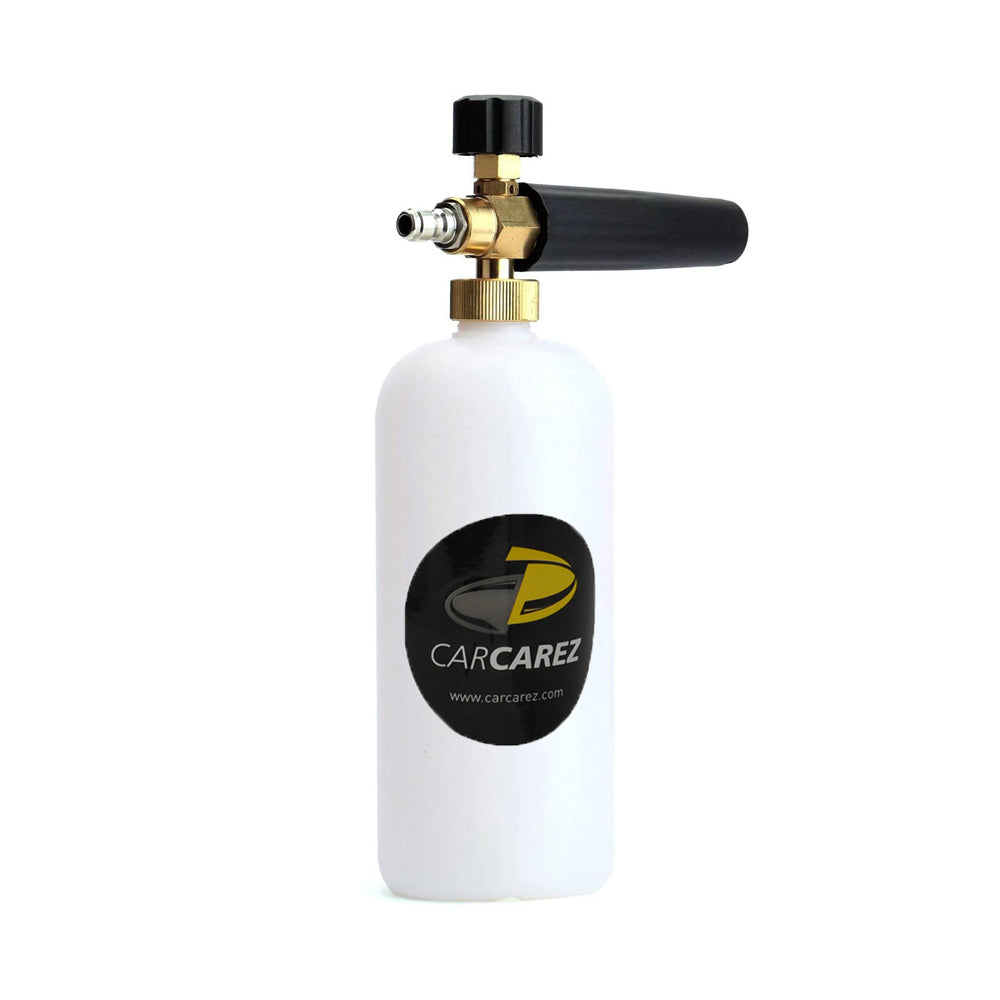 1/4" Snow Foam Washer Gun Car Wash Soap Lance Cannon Spray Pressure Jet Bottle - CarCarez Auto Detailing Products and Car Wash Supplies