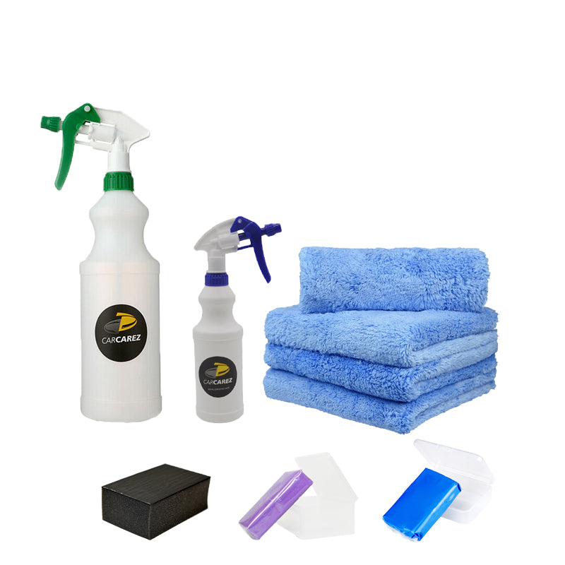 Complete Auto Wax Kit (9 Piece Kit) - CarCarez - CarCarez Auto Detailing Products and Car Wash Supplies