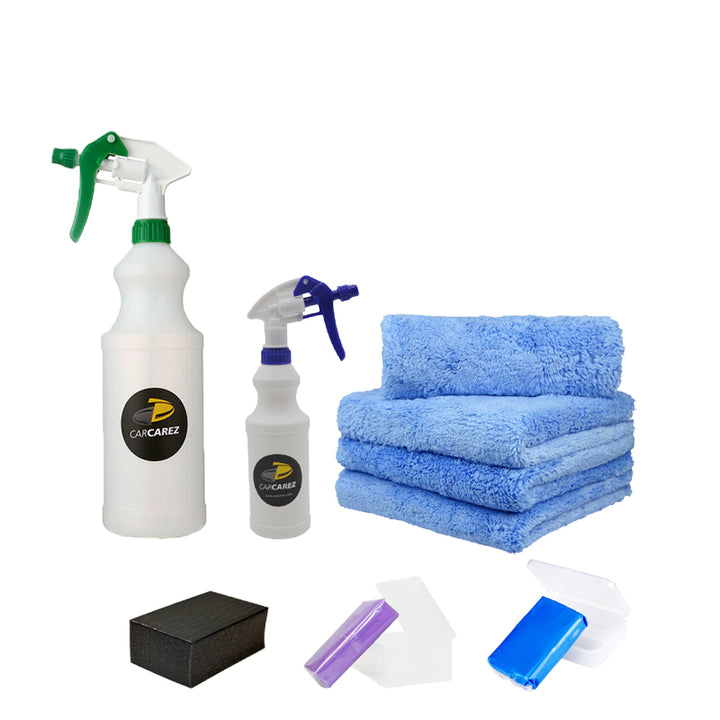 Complete Auto Wax Kit (9 Piece Kit) - CarCarez - CarCarez Auto Detailing Products and Car Wash Supplies
