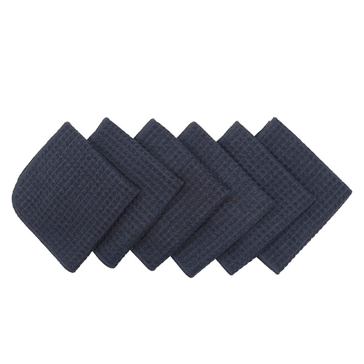 Waffle Weave Microfiber Towel (16"x16", 400GSM, Pack of 12) - CarCarez Auto Detailing Products and Car Wash Supplies