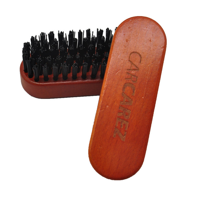 Textile and Leather Brush - for car interior cleaning and car