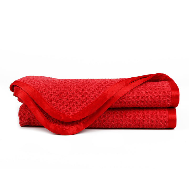 Waffle Weave Microfiber Towel (16"x24", 380GSM, Pack of 3) - CarCarez Professional Auto Detailing and Cleaning Products