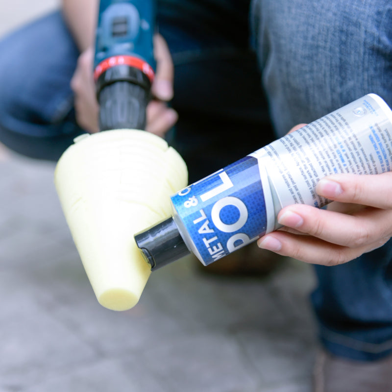 Foam Power Cone Wheel Polisher (Pack of 2) - CarCarez Professional Auto Detailing and Cleaning Products