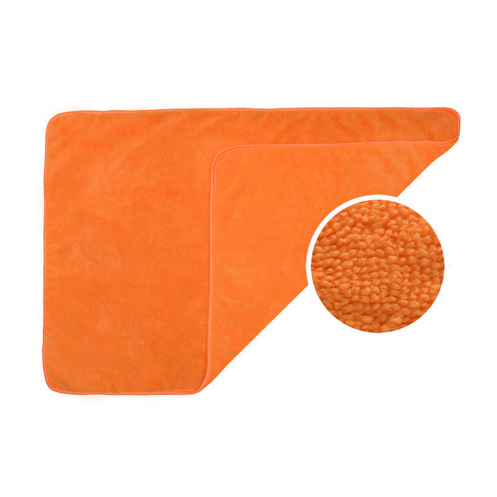 Long/Short Hair Microfiber Towel (25"x36", 500GSM, Pack of 1) - CarCarez Professional Auto Detailing and Cleaning Products