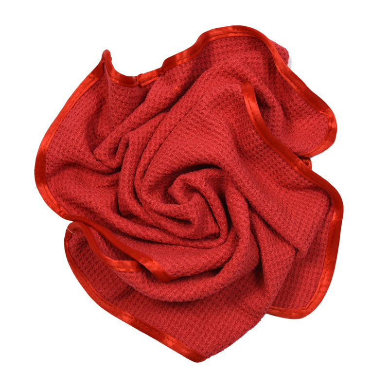 Waffle Weave Microfiber Towel (16"x24", 380GSM, Pack of 3) - CarCarez Professional Auto Detailing and Cleaning Products
