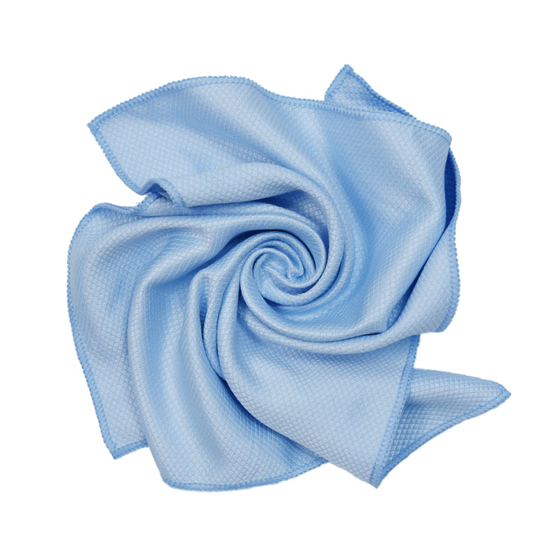 Diamond Weave Microfiber Glass Cleaning Towel (14"x18", 260GSM, Pack of 6) - CarCarez Professional Auto Detailing and Cleaning Products