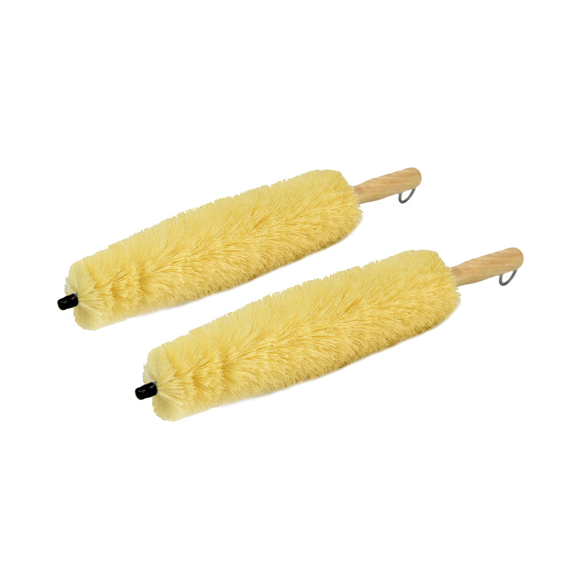 17" Spoke Brush w. Protective Tip (Pack of 2) - CarCarez Professional Auto Detailing and Cleaning Products