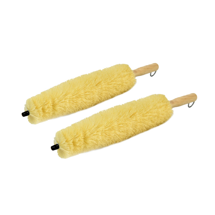 17" Spoke Brush w. Protective Tip (Pack of 2) - CarCarez Professional Auto Detailing and Cleaning Products