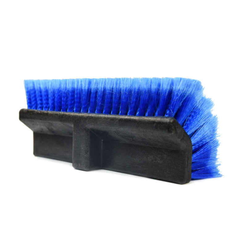 10"/13" Wide-Angle Feathered Flow-Thru Brush Head - CarCarez Professional Auto Detailing and Cleaning Products