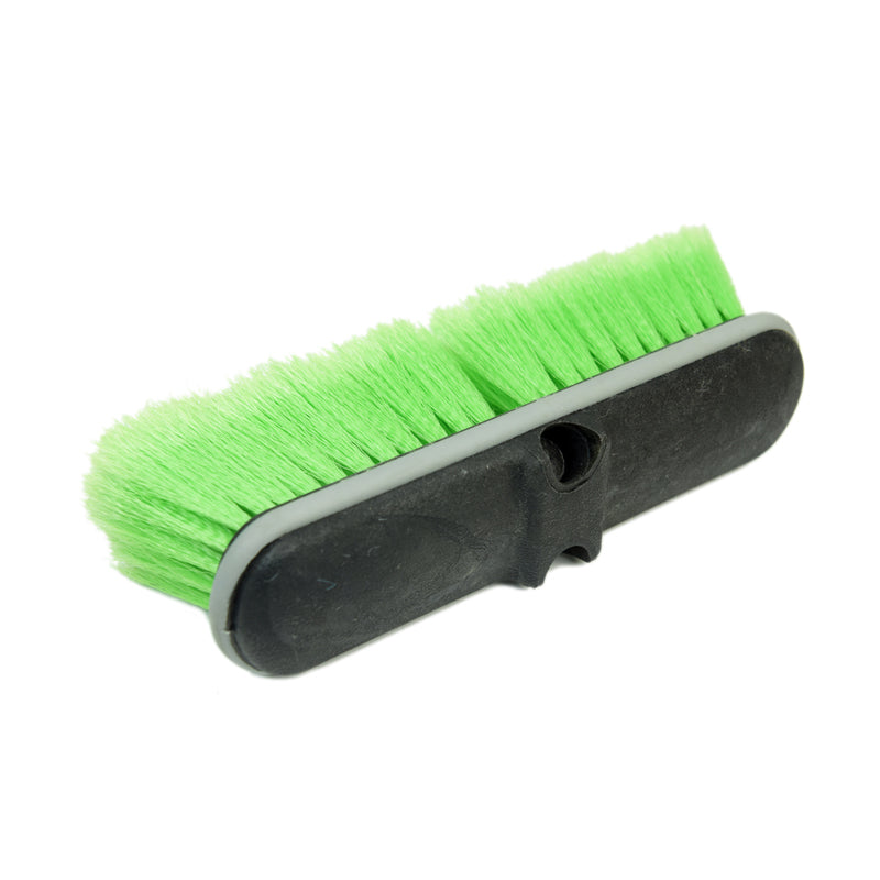 10" Feathered Flow-Thru Brush Head - CarCarez Professional Auto Detailing and Cleaning Products