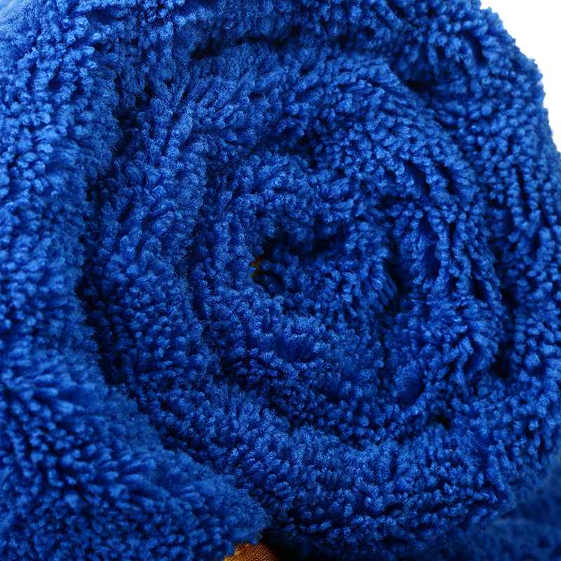 Long/Short Hair Microfiber Towel (16"x24", 380GSM, Pack of 6) - CarCarez Auto Detailing Products and Car Wash Supplies