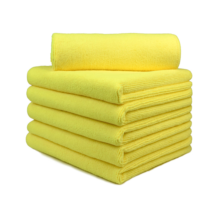 Wash & Dry Premium Microfiber Towel (16"x24", 380GSM, Pack of 4) - CarCarez Professional Auto Detailing and Cleaning Products