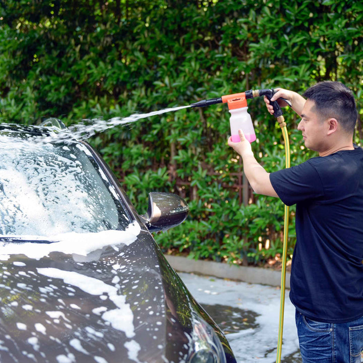Multi-Purpose Foam Gun w. 900ml Bottle - CarCarez Professional Auto Detailing and Cleaning Products