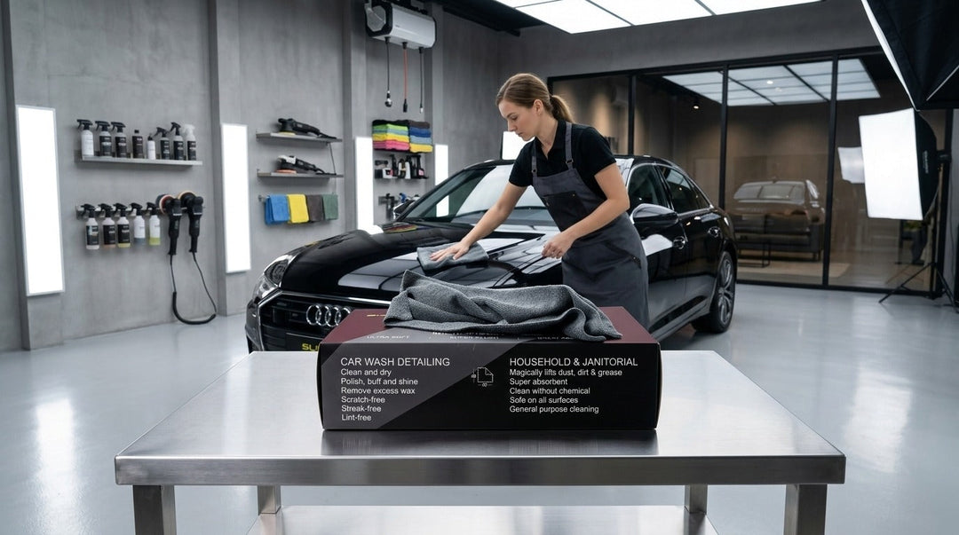 Professional Car Cleaning Made Easy with Carcarez Microfiber Towels