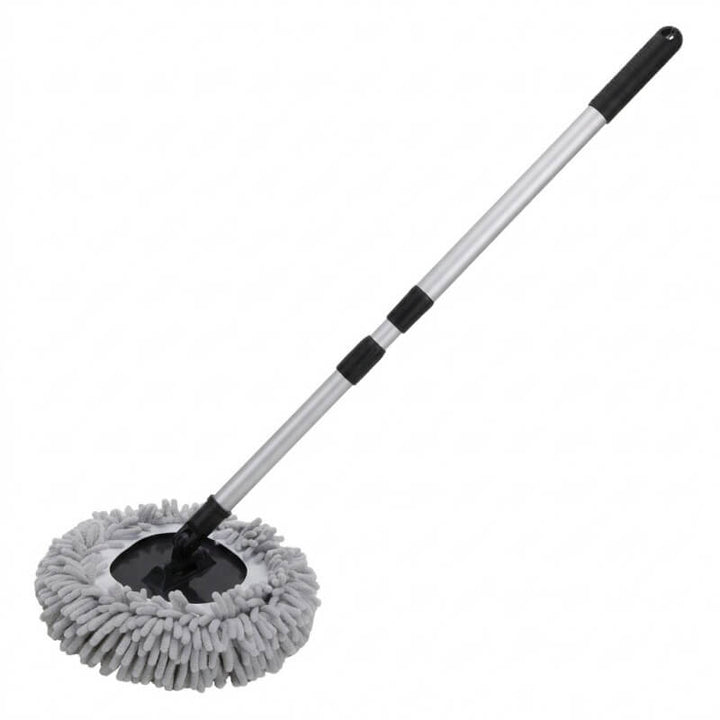 11" Chenille Microfiber Car Wash Mop – Replacement Cover, Base & Full Cleaning Kit