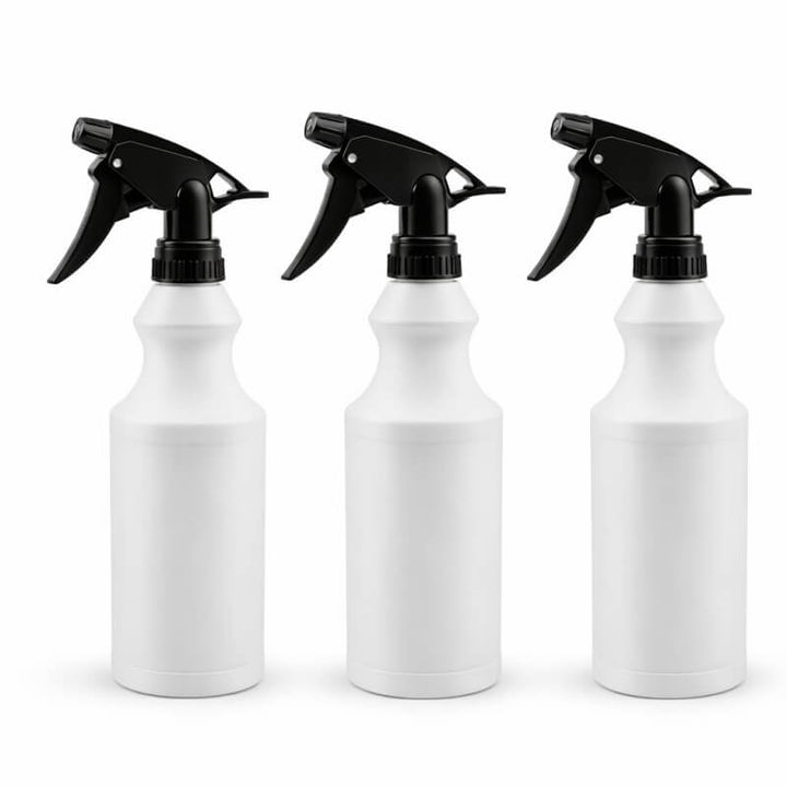 Heavy Duty Trigger Sprayer w. 16oz Bottle( Pack of 3)