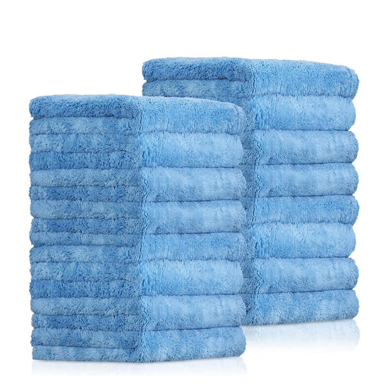 PERZOE Coral Velvet Car Wash Towel Absorbent Thickened Car Towel Cleaning  and Maintenance Microfiber Nano Plush Towel