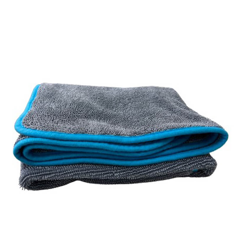 CARCAREZ Premium Microfiber Detailing Towels, 340 GSM Lint Free Car Buffing  Waxing Polishing Drying Towel, Pack of 6 (Blue)
