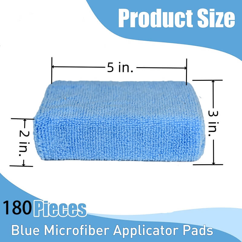 Professional Microfiber Applicator Pad (Pack of 10) - CarCarez Auto Detailing Products and Car Wash Supplies