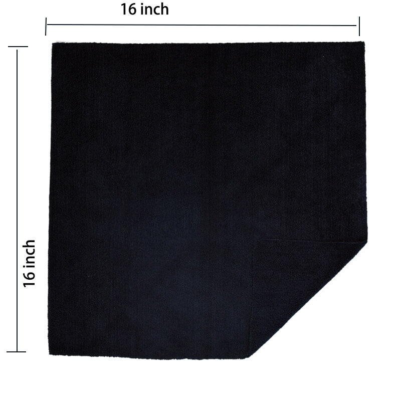 Edgeless Microfiber Towel (16"x16", 380GSM) - CarCarez Auto Detailing Products and Car Wash Supplies