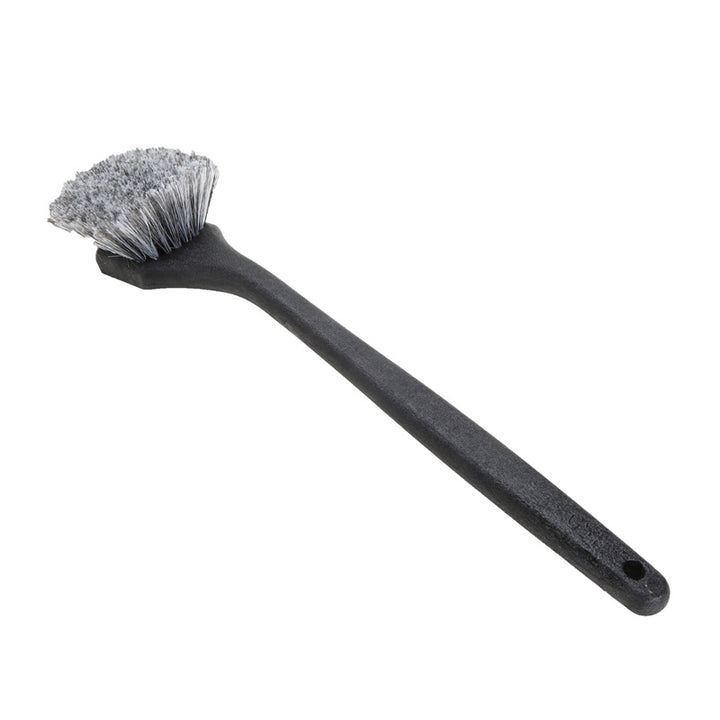 Long Handle Feathered Bristle Angled Scrub Brush - CarCarez Auto Detailing Products and Car Wash Supplies