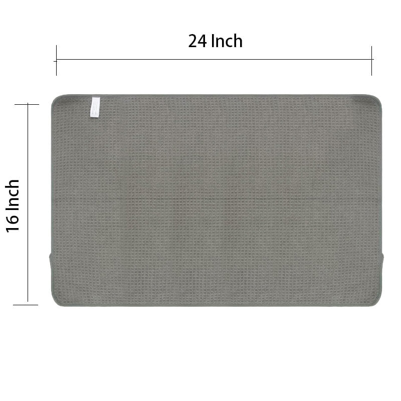 Waffle Weave Microfiber Towel (16"x24", 380GSM, Pack of 120) - CarCarez Auto Detailing Products and Car Wash Supplies
