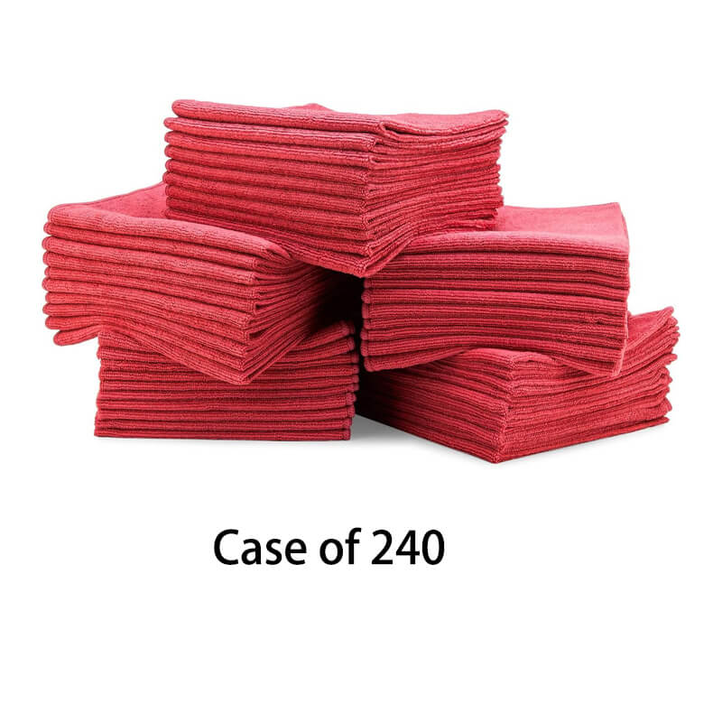 All Purpose Microfiber Towel(15"x15" ,Pack of 240) - CarCarez Auto Detailing Products and Car Wash Supplies
