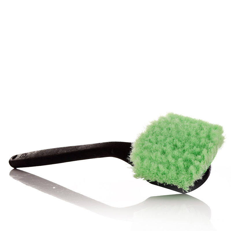 Soft Bristle Wheel Cleaning Brush Long Handle Washing Brush For