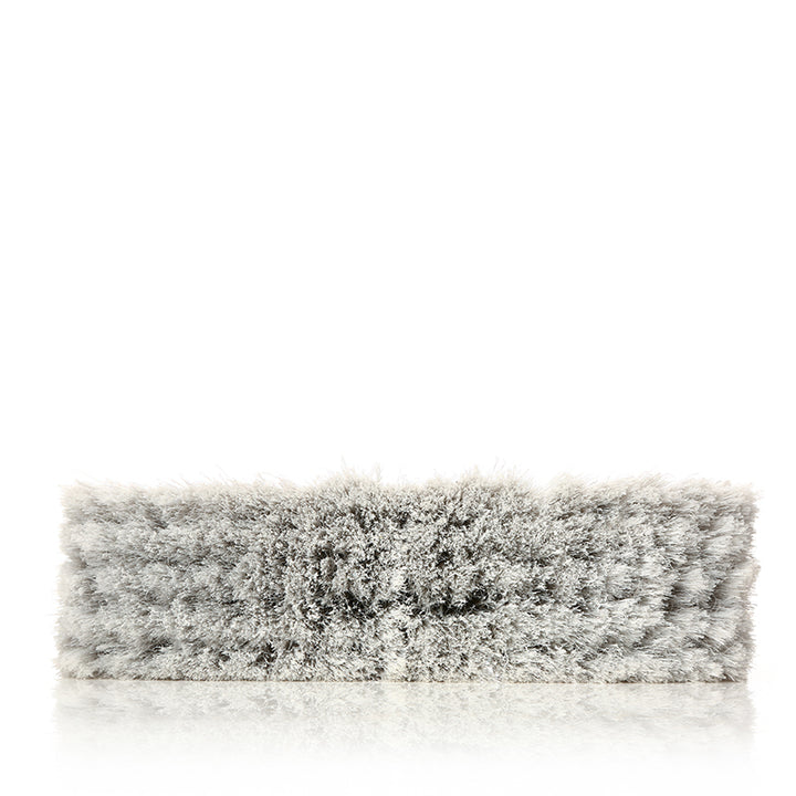 10" Feathered Flow-Thru Brush Head gray - CarCarez Auto Detailing Products and Car Wash Supplies