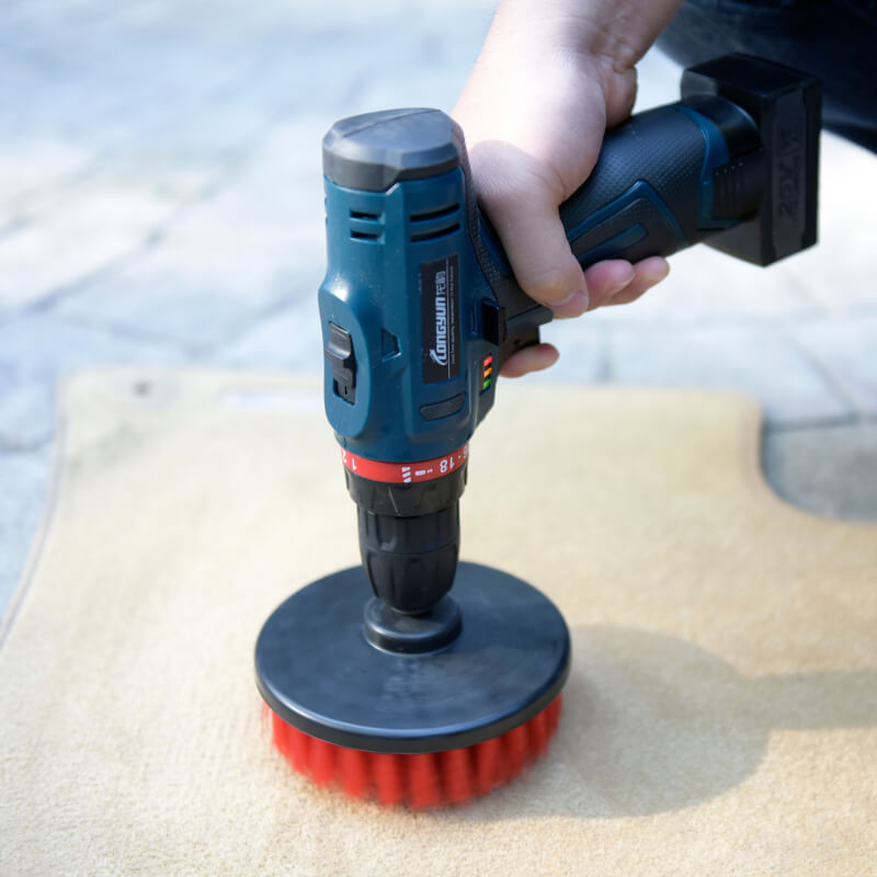 5" Rotary Carpet Power Brush,Pack of 48 - CarCarez Auto Detailing Products and Car Wash Supplies