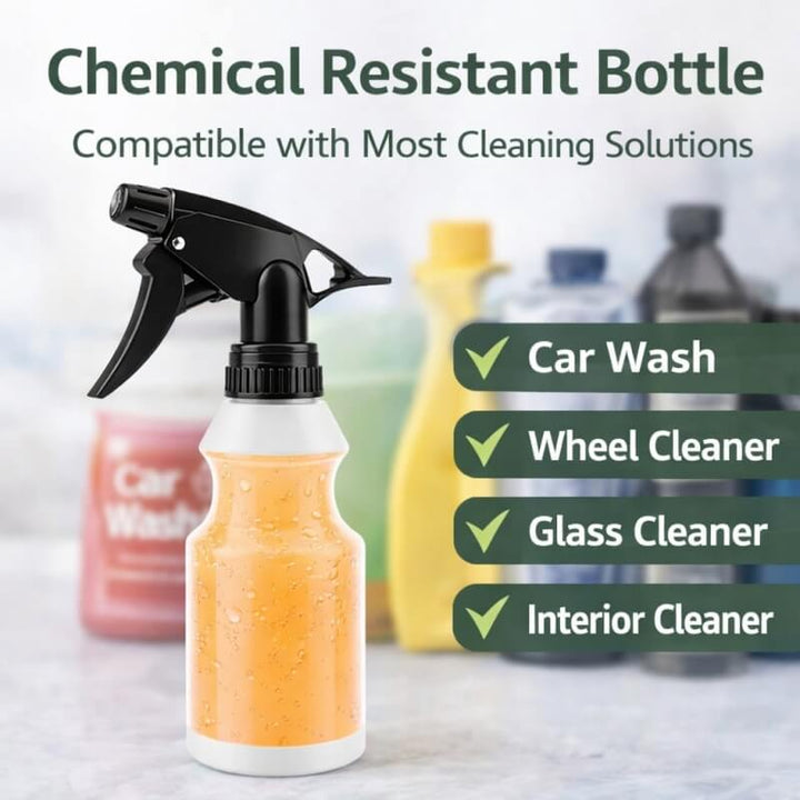 Heavy Duty Trigger Sprayer w. 16oz Bottle( Pack of 3)