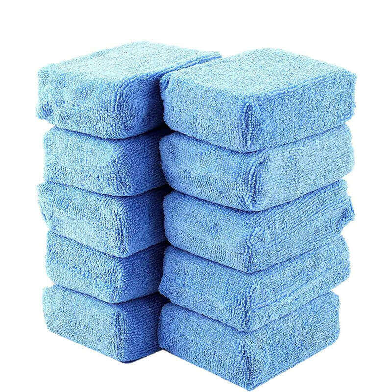 180 Pcs/CTN Microfiber Applicator Pad - CarCarez Auto Detailing Products and Car Wash Supplies