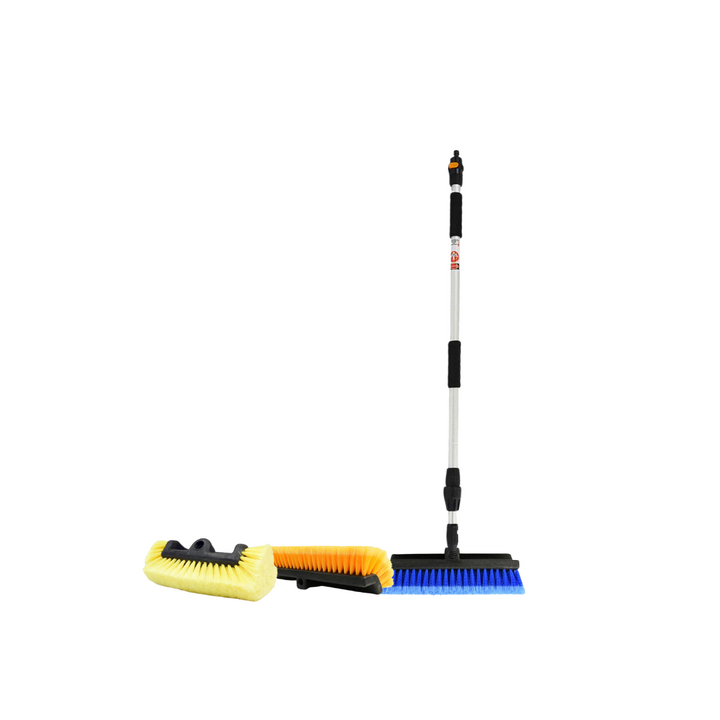 Flow-Thru Brush Kit - 10"/13"/15" - CarCarez Auto Detailing Products and Car Wash Supplies